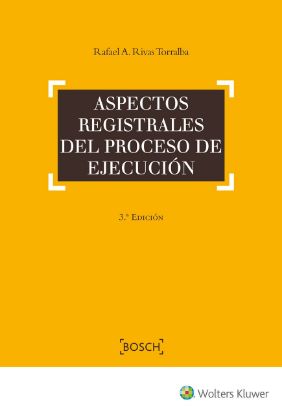 Imagen de Aspectos registrales del proceso de ejecución. 3ª Edición