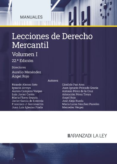 Imagen de Lecciones de Derecho Mercantil Volumen I (22.ª Edición)
