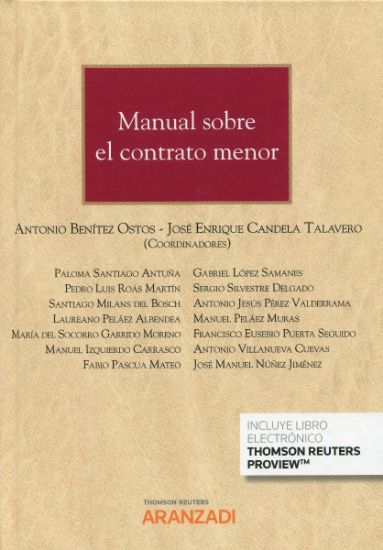 Imagen de Manual sobre el contrato menor 