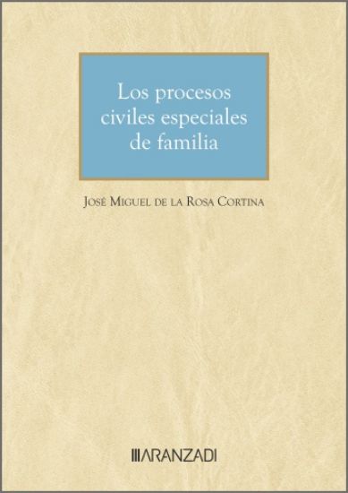 Imagen de Los procesos civiles especiales de familia