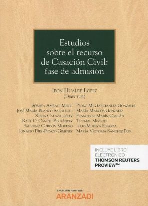 Imagen de Estudios sobre el recurso de  Casación Civil: fase de admisión