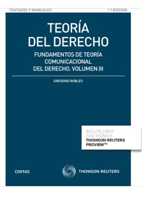 Imagen de Teoría del Derecho (Volumen III)