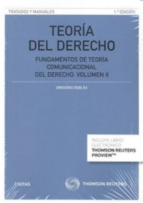 Imagen de Teoría del Derecho (Volumen II)